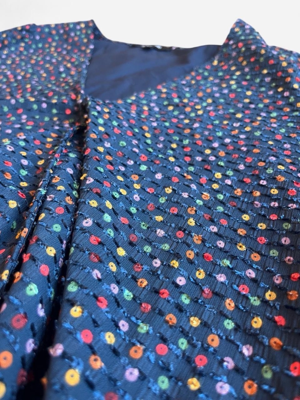 Madewell Lyric Wrap Top in Sugar Dot Size Large 70s Inspired - Picture 8 of 9